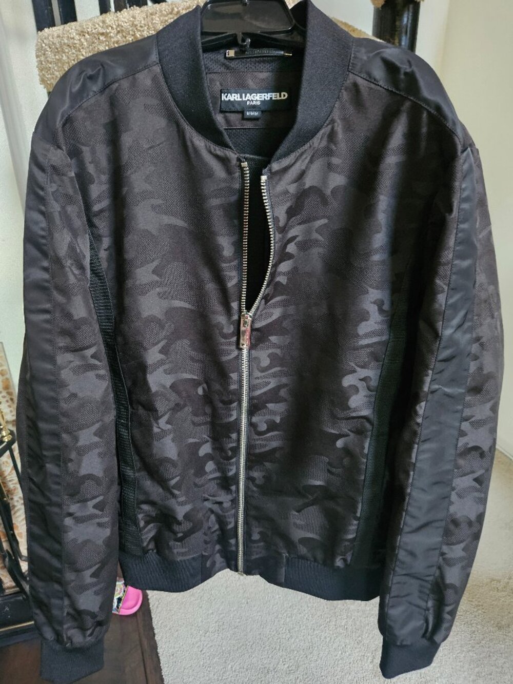 Camo bomber jacket